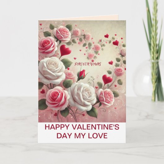 Valentijnsdag Bedankkaart (Voorkant)