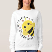 Valentijnsdag Bee Mine Hommel Trui (Voorkant)