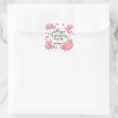 Valentijnsdag Behandeling Stickers Met Hartjes Mei (Tas)
