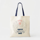 Valentijnsdag ben mijn tote bag (Voorkant)