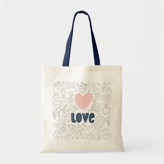 Valentijnsdag ben mijn tote bag (Voorkant)