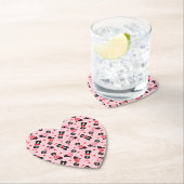 Valentijnsdag Berner Berghonden Kartonnen Onderzetters (Insitu)