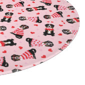 Valentijnsdag Berner Berghonden Snijplank (Hoek)