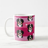 Valentijnsdag Bernese Mountain Dog Koffiemok (Links)