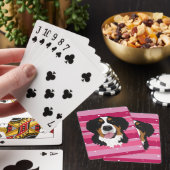 Valentijnsdag Bernese Mountain Dog Pokerkaarten (Insitu)