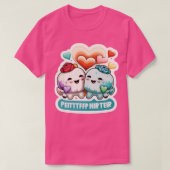 Valentijnsdag beter in combinatie met liefde 3 t-shirt (Design voorkant)