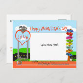 Valentijnsdag bij Heckery Dekkery Dot ~ Feestdagenkaart (Voorkant / Achterkant)