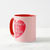 Valentijnsdag Birthday Girl T - shirts en Gifts Mok (Voorkant links)