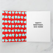 Valentijnsdag Birthday-kaart Kaart (Binnen)