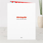 Valentijnsdag Birthday-kaart Kaart (Achterkant)