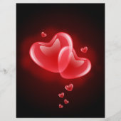 Valentijnsdag blaasharten flyer (Voorkant)