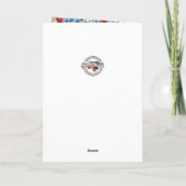 Valentijnsdag Bloemenvriendschap Christelijk Feestdagen Kaart (Achterkant)