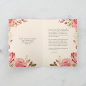 Valentijnsdag Bloemenvriendschap Christelijk Feestdagen Kaart (Binnen)