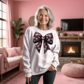 Valentijnsdag boog met harten trui