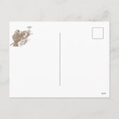 Valentijnsdag Boy  Illustratie Sweet Old Feestdagenkaart (Achterkant)