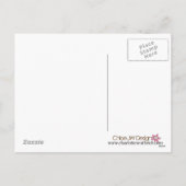 Valentijnsdag Boy Panda Briefkaart (Achterkant)