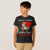 Valentijnsdag boys Kinder Sorry dames mama is mijn T-shirt (Voorkant volledig)