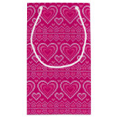 Valentijnsdag breipatroon 2 klein cadeauzakje (Achterkant)