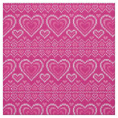 Valentijnsdag breipatroon 2 stof (Swatch)
