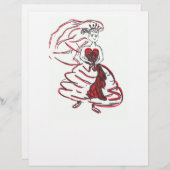 Valentijnsdag Bride (Voorkant / Achterkant)