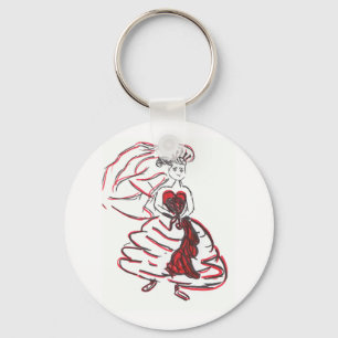 Valentijnsdag Bride Sleutelhanger
