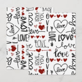 Valentijnsdag Briefkaart (Voorkant / Achterkant)