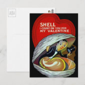 Valentijnsdag Briefkaart (Voorkant / Achterkant)