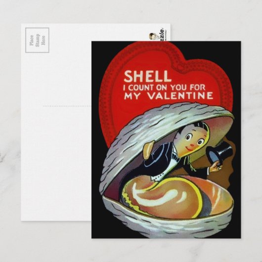  Valentijnsdag Briefkaart (Voorkant / Achterkant)