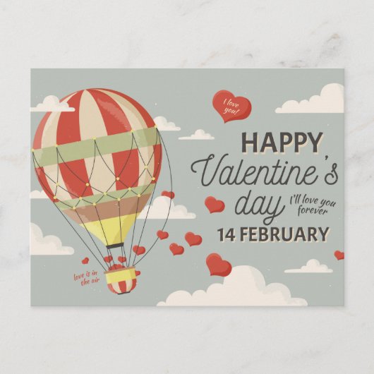 Valentijnsdag Briefkaart (Voorkant)