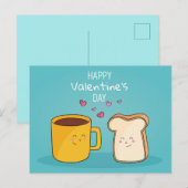 Valentijnsdag Briefkaart (Voorkant / Achterkant)