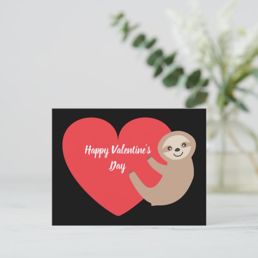 Valentijnsdag Briefkaart (Staand voorkant)
