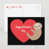 Valentijnsdag Briefkaart (Voorkant / Achterkant)