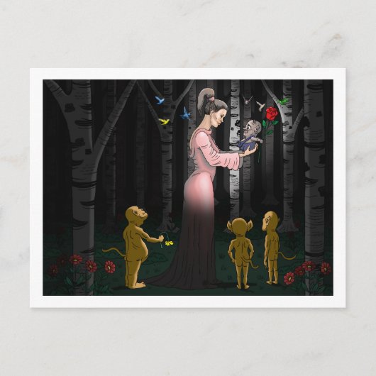 Valentijnsdag Briefkaart (Voorkant)