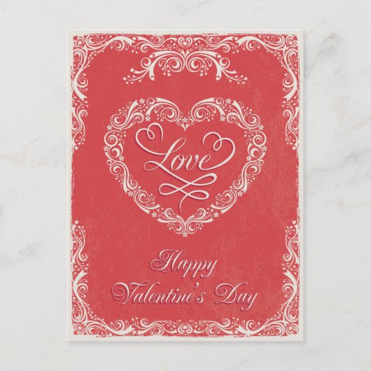 Valentijnsdag Briefkaart (Voorkant)