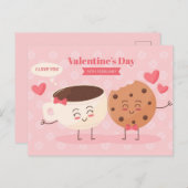 Valentijnsdag Briefkaart (Voorkant / Achterkant)