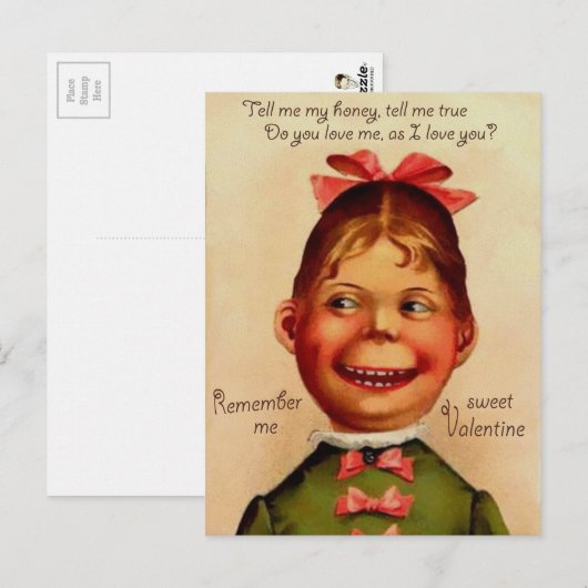  Valentijnsdag Briefkaart (Voorkant / Achterkant)