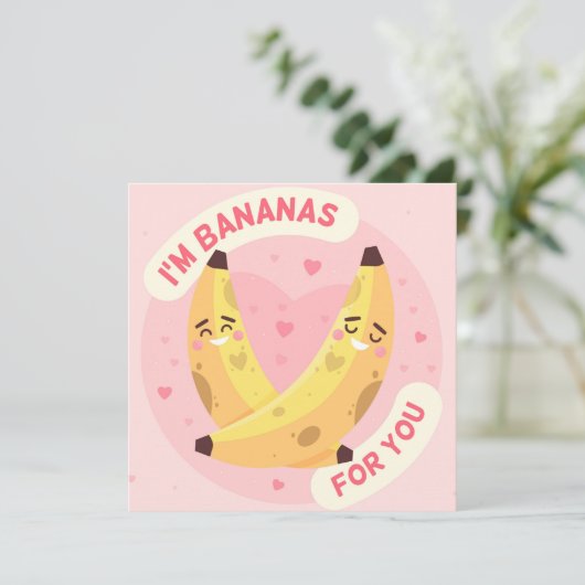 Valentijnsdag Briefkaart (Staand voorkant)