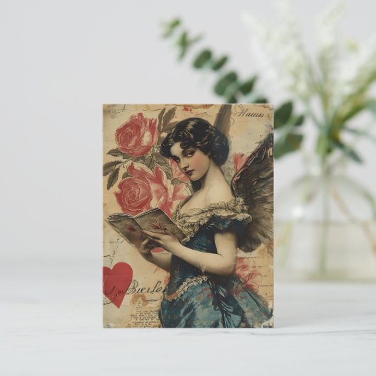 Valentijnsdag Briefkaart (Staand voorkant)