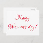 Valentijnsdag briefkaart (Voorkant / Achterkant)