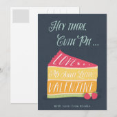 Valentijnsdag Briefkaart (Voorkant / Achterkant)