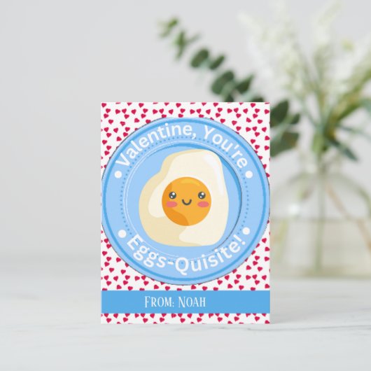 Valentijnsdag Briefkaart (Staand voorkant)