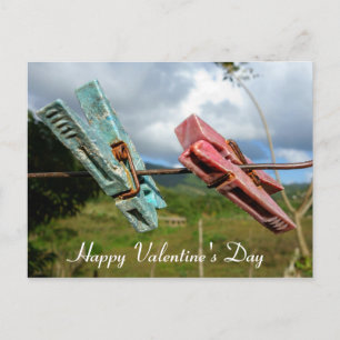 Valentijnsdag briefkaart