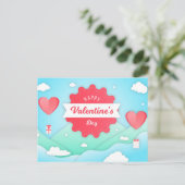 Valentijnsdag Briefkaart (Staand voorkant)