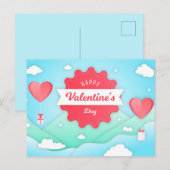 Valentijnsdag Briefkaart (Voorkant / Achterkant)