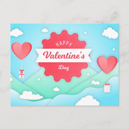 Valentijnsdag Briefkaart (Voorkant)