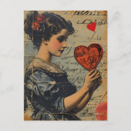 Valentijnsdag Briefkaart