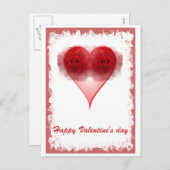 Valentijnsdag Briefkaart (Voorkant / Achterkant)