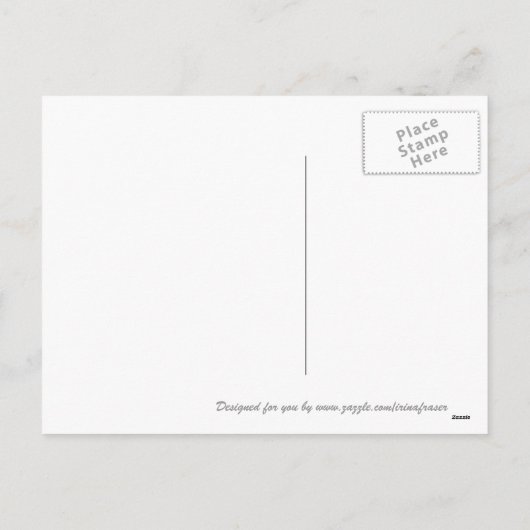 Valentijnsdag Briefkaart (Achterkant)