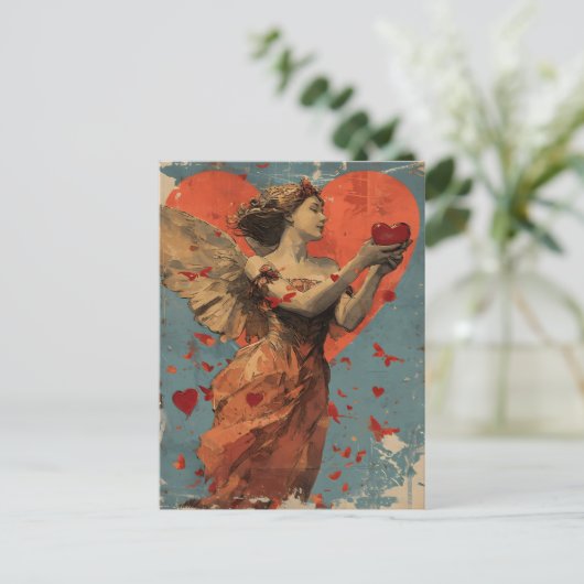  Valentijnsdag Briefkaart (Staand voorkant)