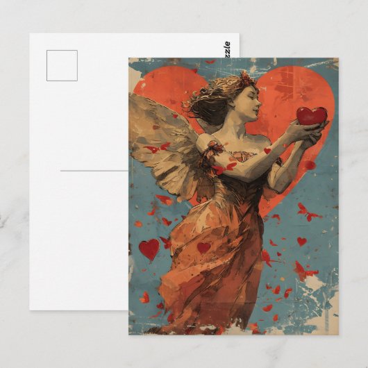  Valentijnsdag Briefkaart (Voorkant / Achterkant)